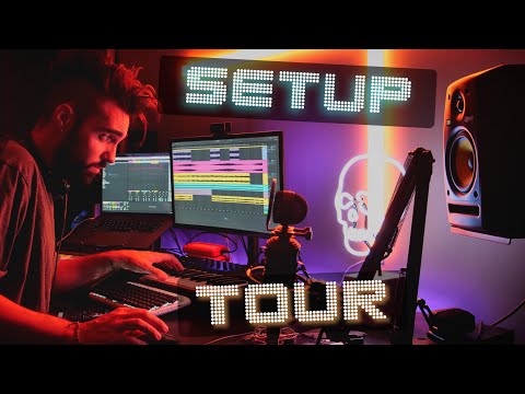 home-studio-setup-for-music-production-&-making-beats-in-ableton