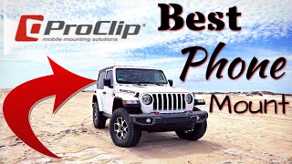 Jeep Wrangler JL ProClip USA Phone Mount Review