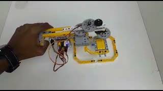 Esay LEGO Cool Gyro Launcher with Microbit#lego #robot #legoeducation #gyroscope #cool#microbit #fun