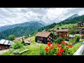 Tschiertschen beautiful village in switzerland  ch