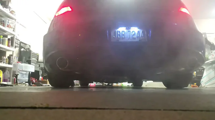 2009 Honda Accord Coupe 2.4L Custom Dual Magnaflow mufflers with short ram intake