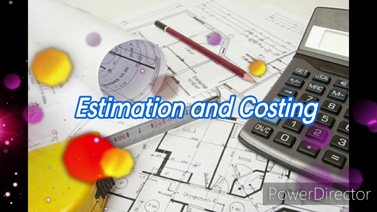  Civil Engineering Estimation and Costing YouTube