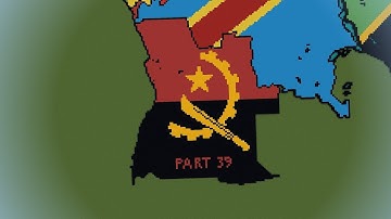 Medium Scale World Flag Map  Tutorial Part 39 - Angola