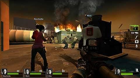 Left 4 Dead 2 Custom Campaign Urban Flight - No Commentary