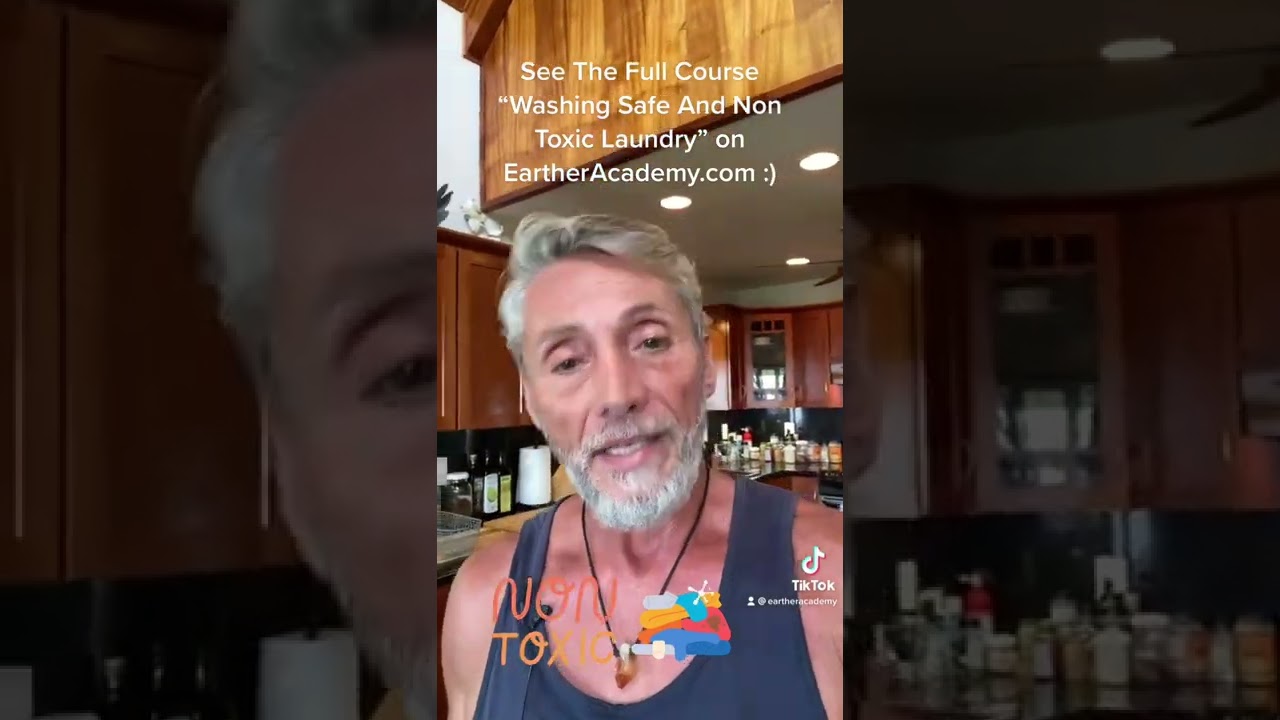 Washing Safe and Non Toxic Laundry on EartherAcademy.com 