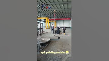 Tank and tank head polishing machine/tank shell polishing machine/tank shell grinding machine.