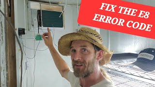 How to Fix E8 Error Code on a Window AC [This Really Works!]