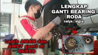 COMPLETE TUTORIAL ON REPLACING THE FRONT WHEEL BEARINGS ON THE CALYA/SIGRA