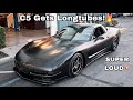 C5 Corvette Gets Longtube Headers! #Chevrolet #C5 #Corvette