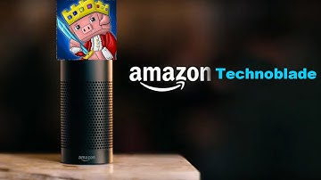 Amazon Echo, but its Technoblade