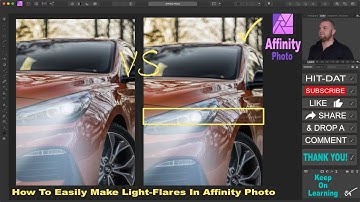 How To Easily Make Light Flares Using Affinity Photo