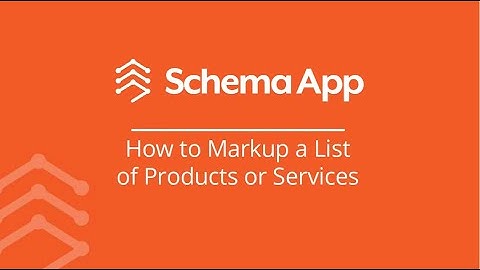 How to Markup a List of Products or Services
