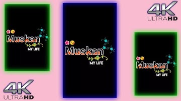 #muskan Muskan Name Status | Muskan Status Video | Love Status Video | #shorts #namestatus