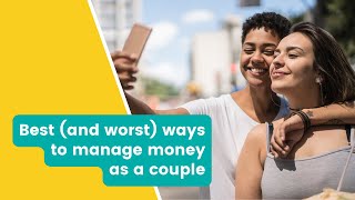 Managing money in a relationship