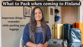 Vlog#35 | What to Pack when coming to Finland | Important & useful suggestions | @ArchuYogiKiDuniya