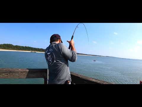 Kiptopeke Virginia State Park Flounder/Spot Fishing 