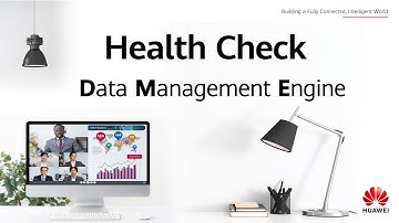Huawei DME Storage Demonstration - Health Check