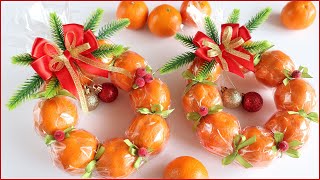 💥Взяла мандарины и сделала подарки на Новый Год для своих друзей!