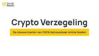 Crypto Verzegeling 100% Betrouwbaar Online Bieden Eerlijk Bieden