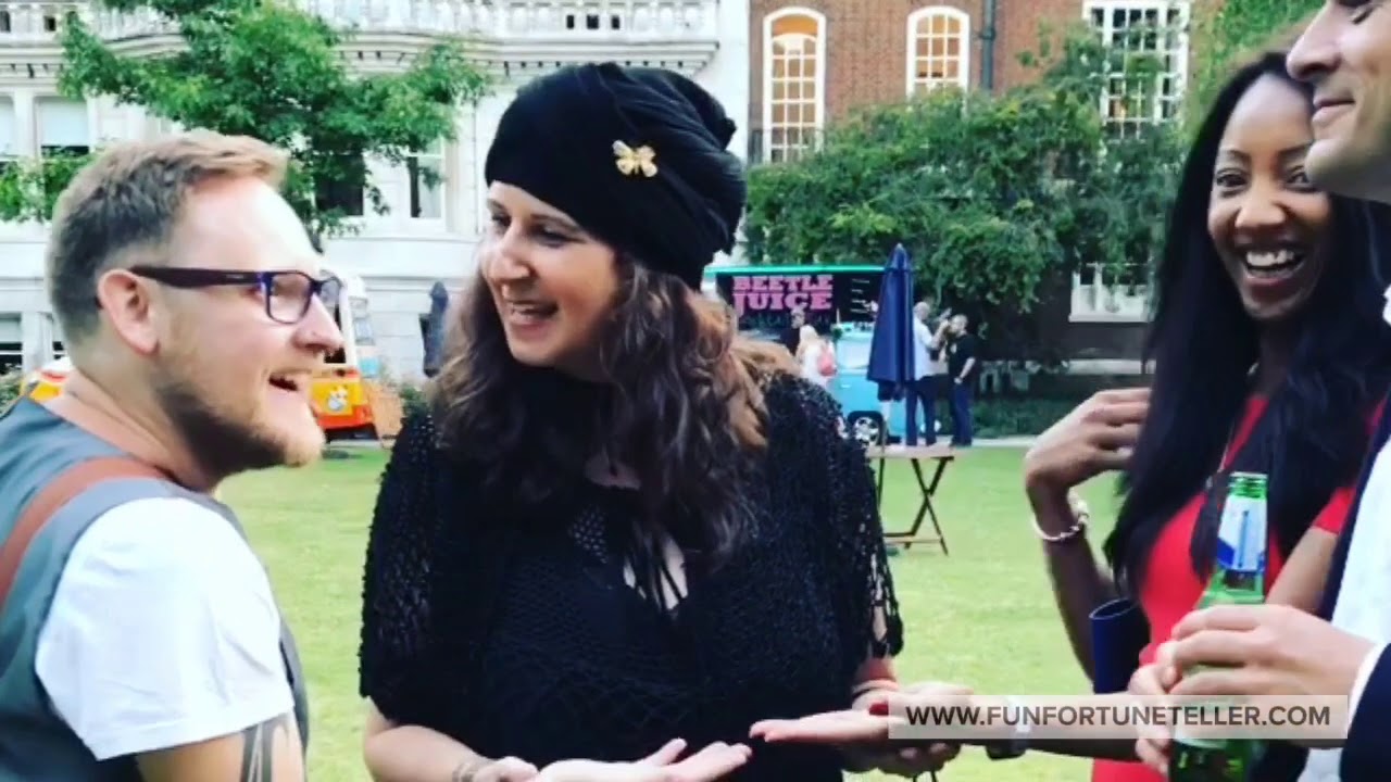 Fun Fortune Teller: Unique Psychic Entertainer at Global Parties & Events (Official Showreel)