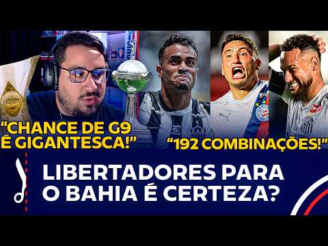 😱 UNDERSTAND HOW BAHIA CAN INHERIT A SPOT AND GO STRAIGHT TO THE LIBERTADORES GROUP STAGE!