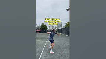 The #1 reason you struggle with your second serve👀💯 #tennistip