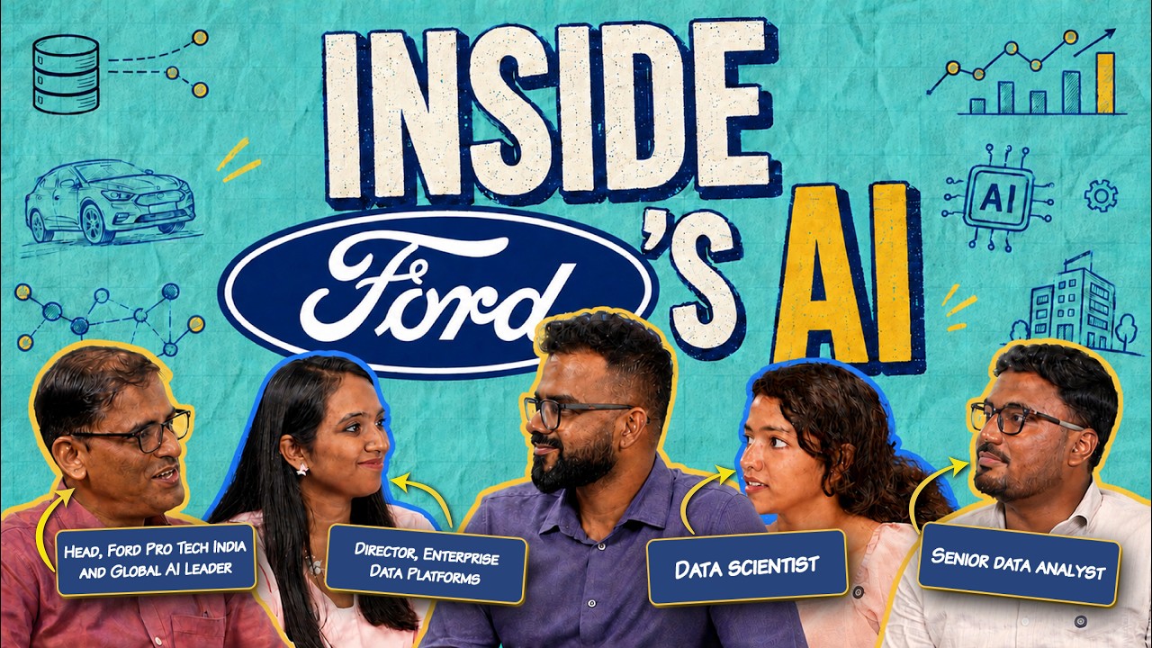 Inside Ford: How a $54 Billion Company Actually Uses Data & AI