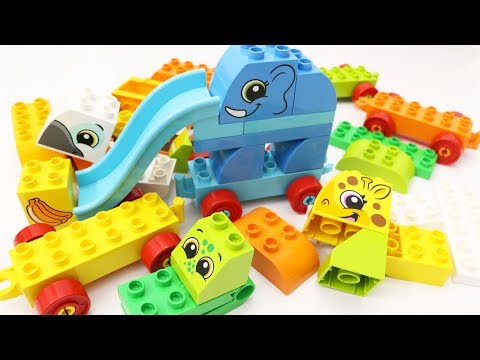 Family Toy Review: Animal Toys! Lego Duplo Around The World Building Set. Let's Build Lego!. 