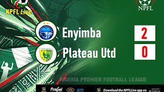 Enyimba vs Plateau United highlights (2-0) - NPFL