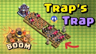 What Happens When Level 1 Troops Face Town Hall 15 Traps | #clashofclans