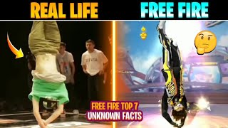 TOP 6 UNKNOWN FACTS ABOUT FREE FIRE