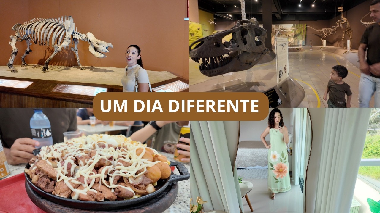 FOMOS NO MUSEU DE CIÊNCIAS NATURAIAS DA PUC, VALOR QUE PAGAMOS, PORÇÃO DELÍCIA + LOOKS LINDOS