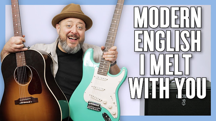 I Melt with You Guitar version - Guitar performance video thumbnail