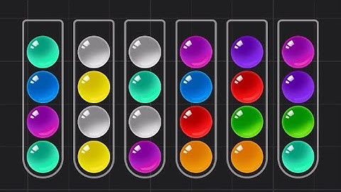Ball Sort Puzzle - Color Game Level 34 Solution