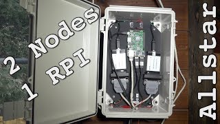 Two  Allstar Nodes Single Raspberry PI System (Ham Radio)