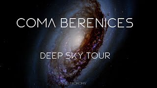 Coma Berenices Constellation Deep Sky Tour: Galaxies