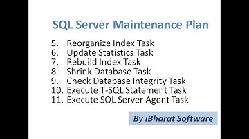 MS SQL Server Maintenance Plan in HINDI Day 09 (Part 02) #ibharatsoftware