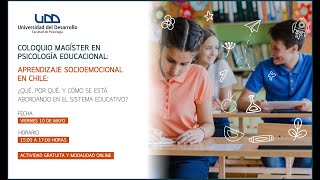 Coloquio | Magíster en Psicología Educacional: Aprendizaje Socioemocional en Chile