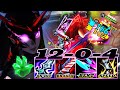 Wild Rift Yone Gameplay - Vanquisher Rank - KDA : 12 -0 -4 Build : Bloodthirster