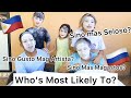 Russian Filipino Family - WHO&#39;S MOST LIKELY TO CHALLENGE!