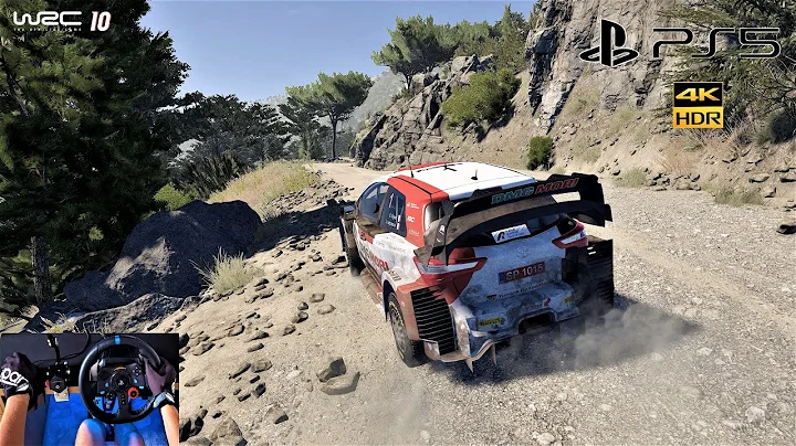 WRC 10 PS5 - This Stage is Crazy! | Toyota Yaris (Logitech G29 Gameplay)