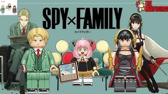 RZL0002 SPY×FAMILY Comics Minifigs Building Blocks Animation