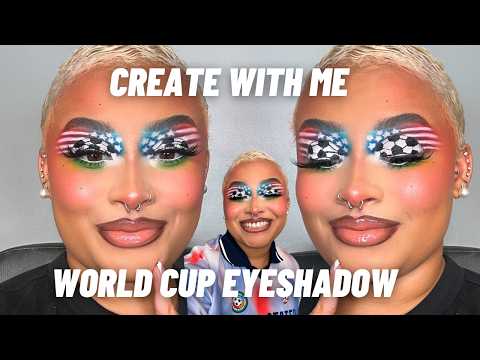 CREATE WITH ME - WORLD CUP EYESHADOW!