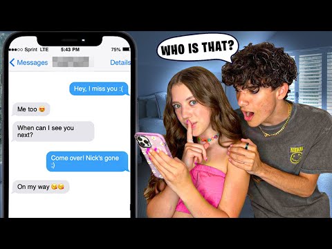 TEXTING ANOTHER GUY To See How My Crush Reacts! ** PRANK** 😡📱|Symonne Harrison