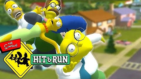 I KICK EVERYONE IN SPRINGFIELD - Simpsons Hit & Run