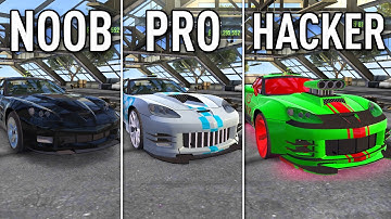 NOOB vs PRO vs HACKER - CHEVROLET CORVETTE tuning/driving - Speed Legends - Android Gameplay #58