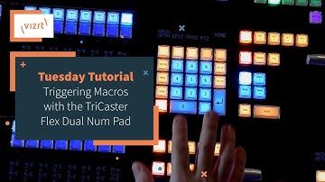 Tuesday Tutorial : Triggering Macros with TriCaster Flex Dual Num Pad