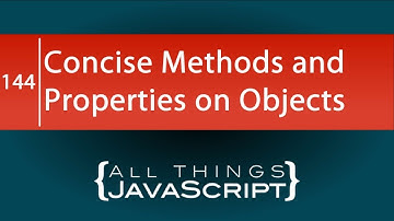 Concise Methods and Properties on JavaScript Objects