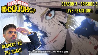 STAR AND STRIPES VS. SHIGARAKI CONCLUDES!! | My Hero Academia | Season 7- Episode 2 REACTION!