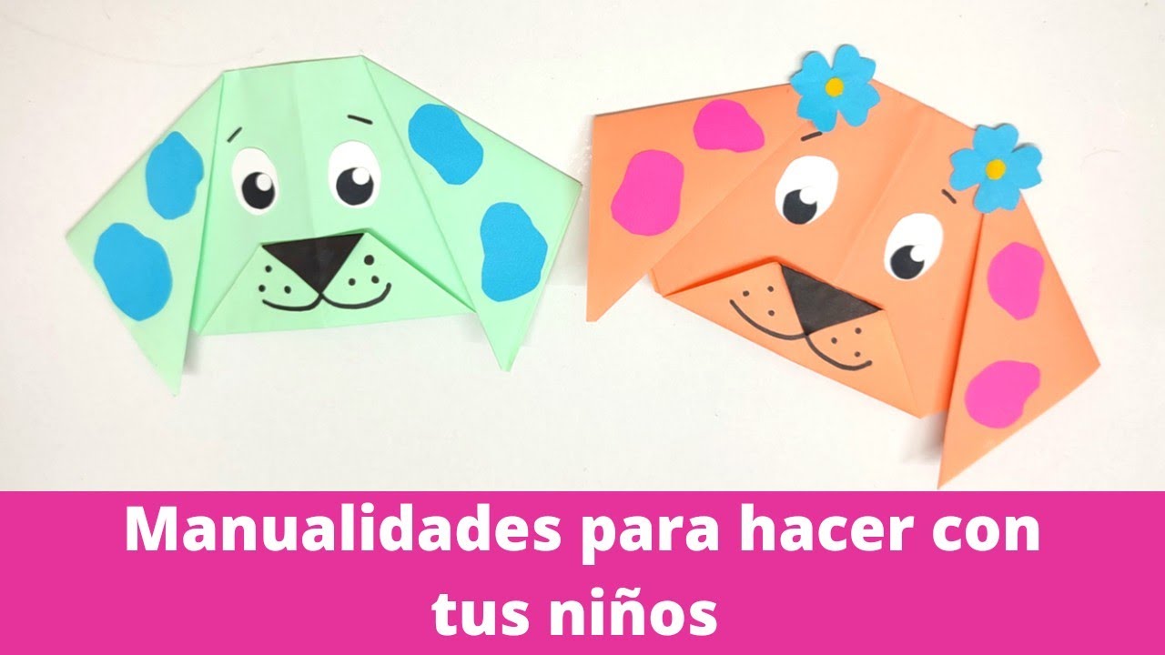 Manualidades para hacer con tus niños / Manualidades faciles de papel /  Origami 